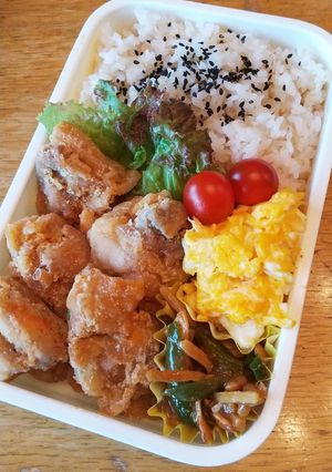 お弁当(6/23)唐揚げ-レシピのメイン写真