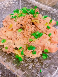 味付け簡単♪豚バラ肉と白ネギのポン酢炒め-レシピのメイン写真