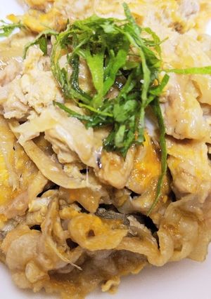 材料3つで！豚肉の柳川風卵とじ-レシピのメイン写真