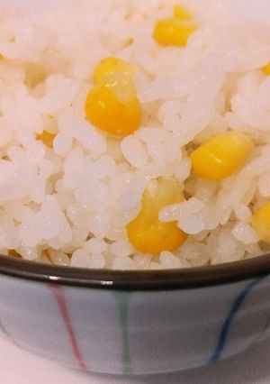 調味料は塩だけ！絶品とうもろこし御飯-レシピのメイン写真