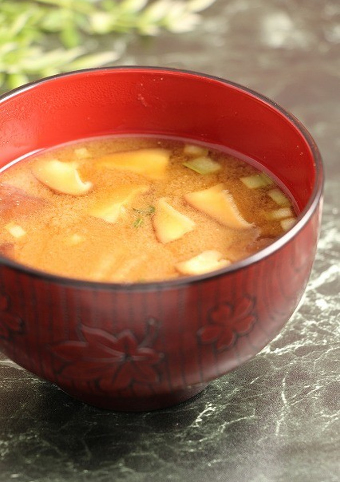 簡単！蕪と椎茸のお味噌汁-レシピのメイン写真
