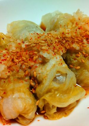 豚肉のレタス巻き、蒸す-レシピのメイン写真