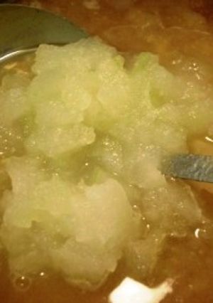 冬瓜つぶし味噌汁-レシピのメイン写真