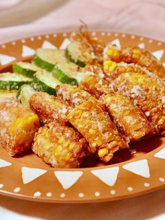 No2576とうもろこしの唐揚げ-レシピのメイン写真