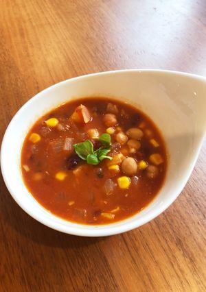 野菜モリモリメキシカンスープ٩( ᐛ )-レシピのメイン写真