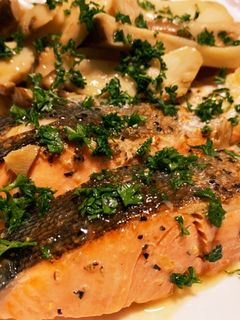 サーモンのレモンバターソテー-レシピのメイン写真