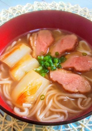 一味違う焼きネギが香ばしい鴨南蛮うどん-レシピのメイン写真