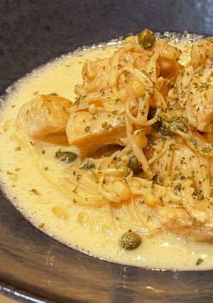 チキンのケイパークリーム煮-レシピのメイン写真