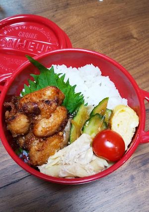 【お弁当】からあげ弁当-レシピのメイン写真