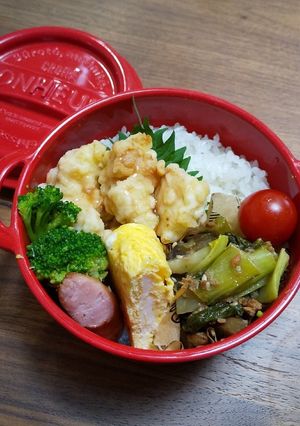 【お弁当】とり天 梅ダレ-レシピのメイン写真