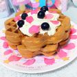 簡単♪【プロテインでサクサクワッフル】