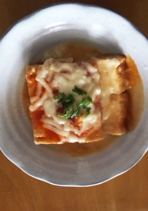 厚揚げのピリ辛チリチーズ-レシピのメイン写真