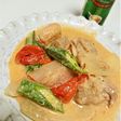 ★鶏肉のクリーム煮 オクラ入り