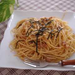 รูปของ 我が家のイチ押し！簡単！和風ツナパスタ♪