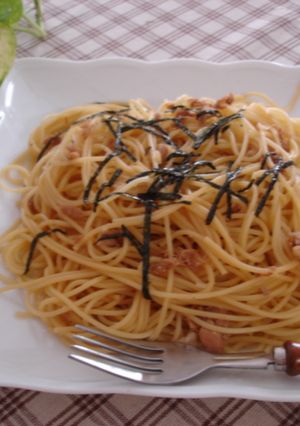 我が家のイチ押し！簡単！和風ツナパスタ♪-レシピのメイン写真