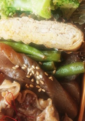 お弁当★こんにゃくコチュジャン甘辛炒め-レシピのメイン写真