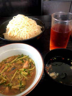 超簡単!サバの水煮とポン酢そうめん-レシピのメイン写真