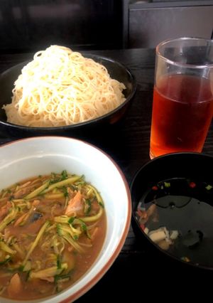 超簡単！サバの水煮とポン酢そうめん-レシピのメイン写真