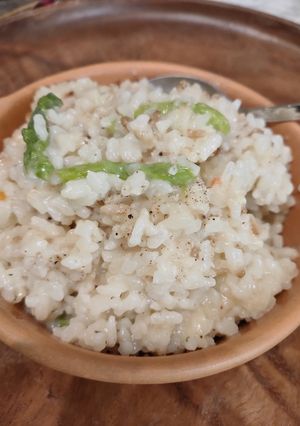 残ったご飯で簡単即席チーズリゾット!-レシピのメイン写真