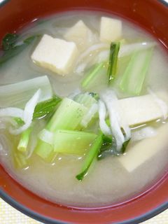 乾物の味噌汁-レシピのメイン写真