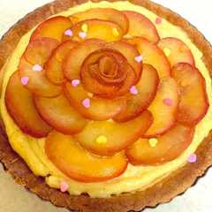 รูปของ りんごのタルトケーキ