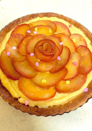 りんごのタルトケーキ-レシピのメイン写真