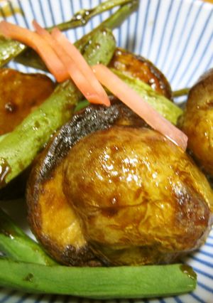 新じゃが　ソース味　　レンジ＆フライパン-レシピのメイン写真