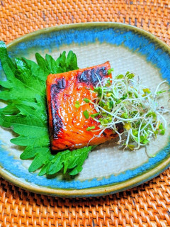 サーモンの漬け焼き-レシピのメイン写真
