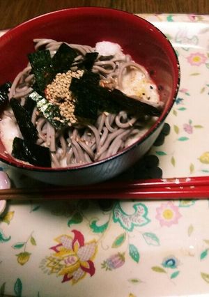 夏⛅バテに❗とろろ蕎麦(^q^)☺⛄☕-レシピのメイン写真