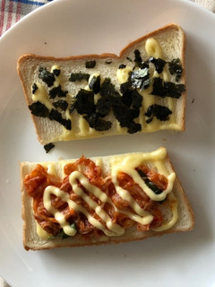 キムチとマヨのトースト-レシピのメイン写真
