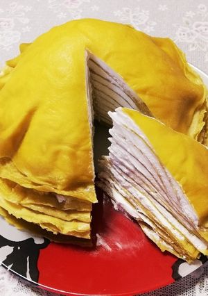 簡単！ミルクレープ(抹茶ver.)-レシピのメイン写真