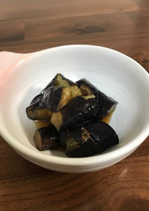 焼きナスの酢醤油-レシピのメイン写真