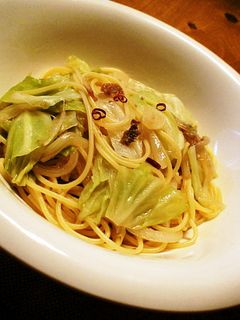 *春キャベツで*アンチョビのパスタ*-レシピのメイン写真