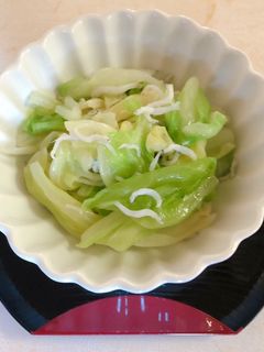 【キャベツ大量消費】キャベツのしらす和え-レシピのメイン写真