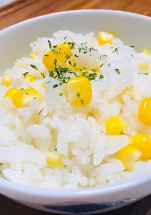 とうもろこし☆コーン☆ご飯☆炊き込み-レシピのメイン写真