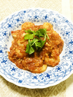 トマト缶で本格エビチリ-レシピのメイン写真