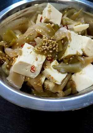 ザーサイと豆腐-レシピのメイン写真