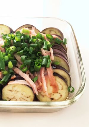 つくりおきにも、簡単なすのレンジ蒸し-レシピのメイン写真