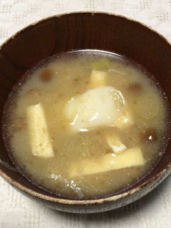 餅入り味噌汁-レシピのメイン写真