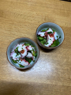 きゅうりとタコの爽やか酢の物-レシピのメイン写真