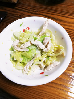 ささみとキャベツのマスタードマヨ和え-レシピのメイン写真
