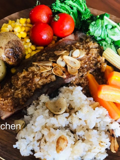✨ランチステーキと野菜の付け合わせ✨-レシピのメイン写真