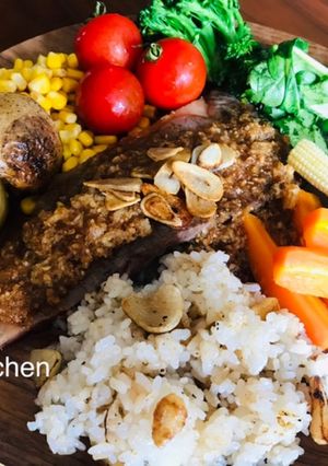 ✨ランチステーキと野菜の付け合わせ✨-レシピのメイン写真