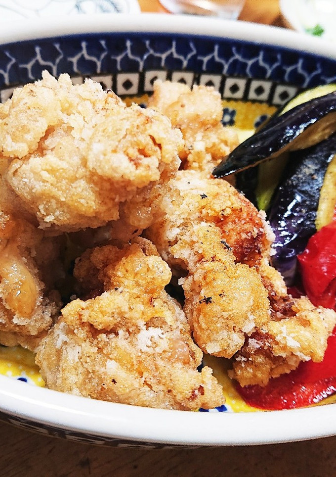 鶏肉と夏野菜の揚げ物-レシピのメイン写真