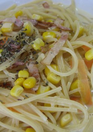 やさしいミルクスープ パスタ-レシピのメイン写真