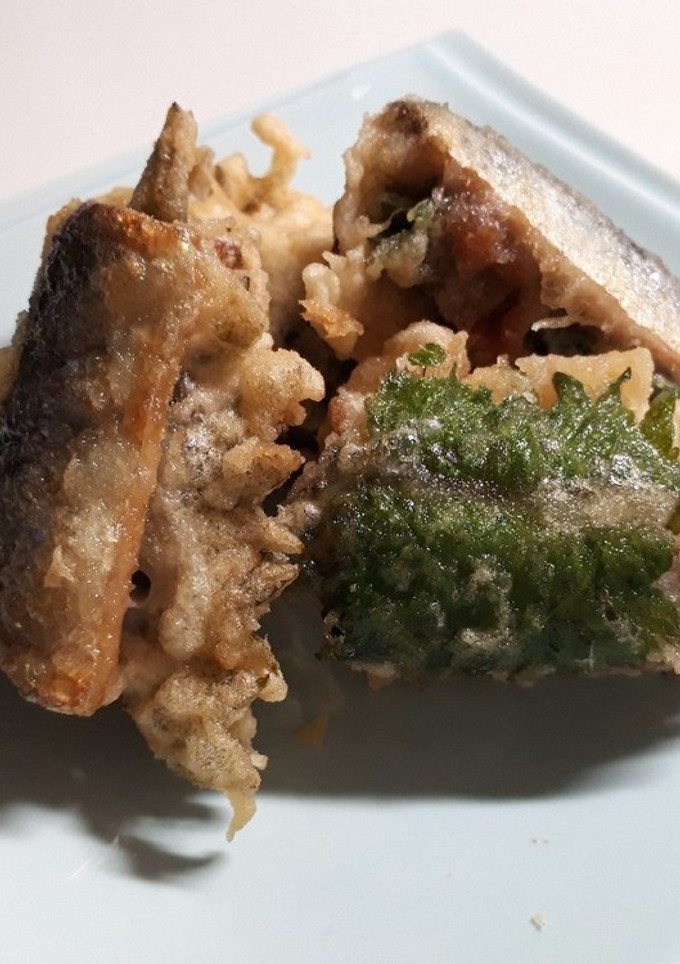 いわしの梅肉大葉のはさみ揚げ-レシピのメイン写真