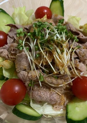 牛しゃぶサラダ-レシピのメイン写真