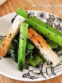 小松菜とちくわのごま和え-レシピのメイン写真