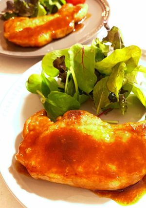 厚切り豚ロースで★簡単ポークチャップ-レシピのメイン写真