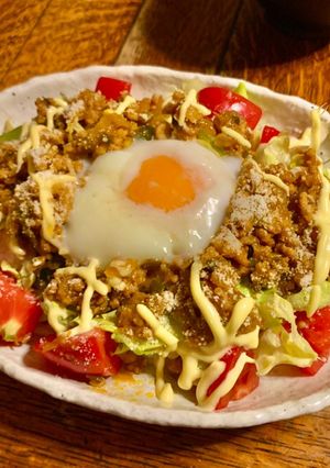 タコライス　夏の食欲! 野菜たっぷり!-レシピのメイン写真